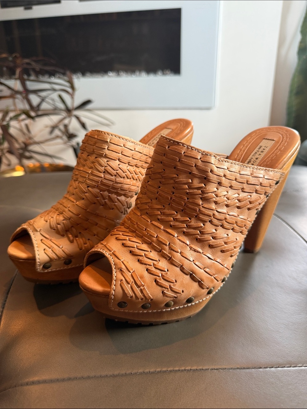 Zara Woman pre-FALL collection Platform Mule Made in Brazil